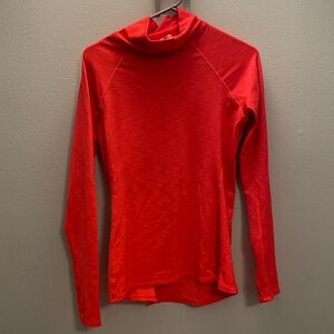 Fleece-lined Athletic Turtleneck